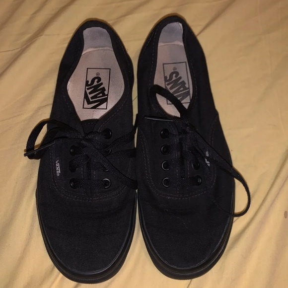 Black Vans - Picture 1 of 4